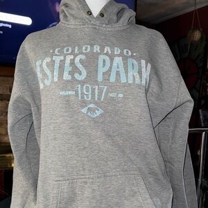 Estes Park Gray Hoodie